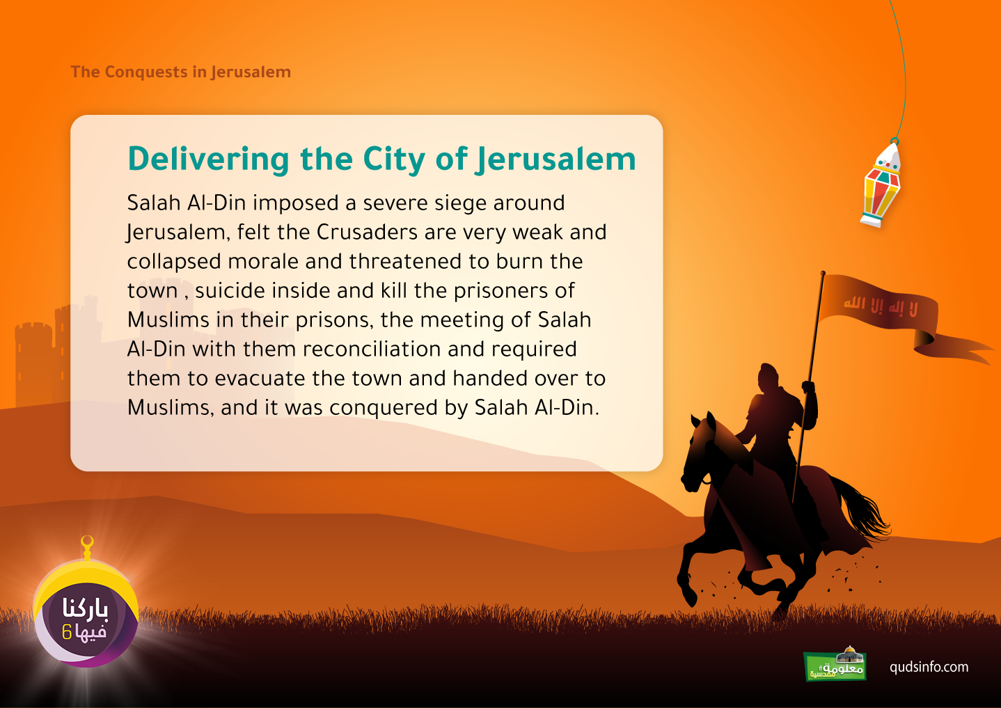 Delivering the City of Jerusalem