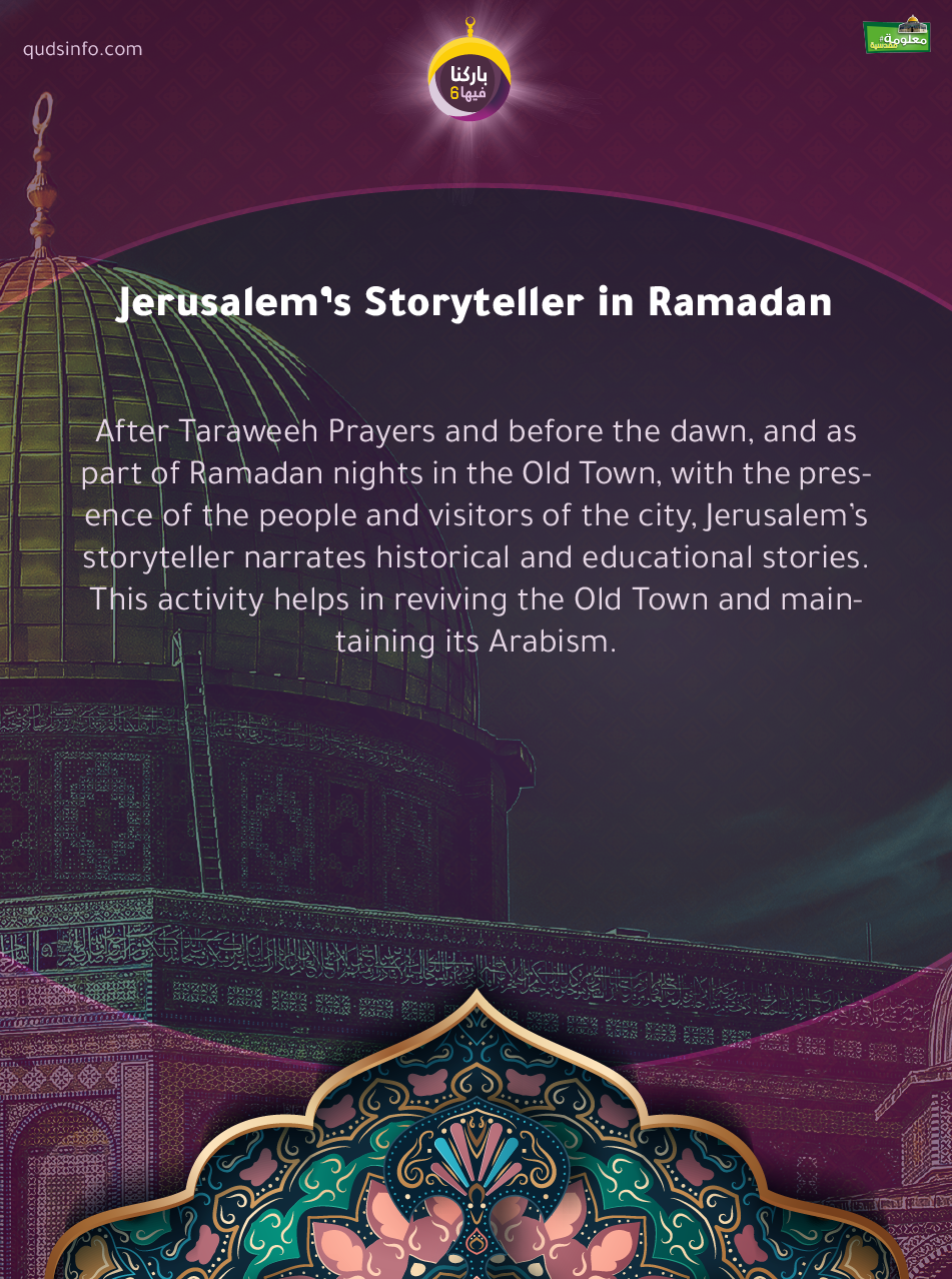 Jerusalem’s Storyteller in Ramadan