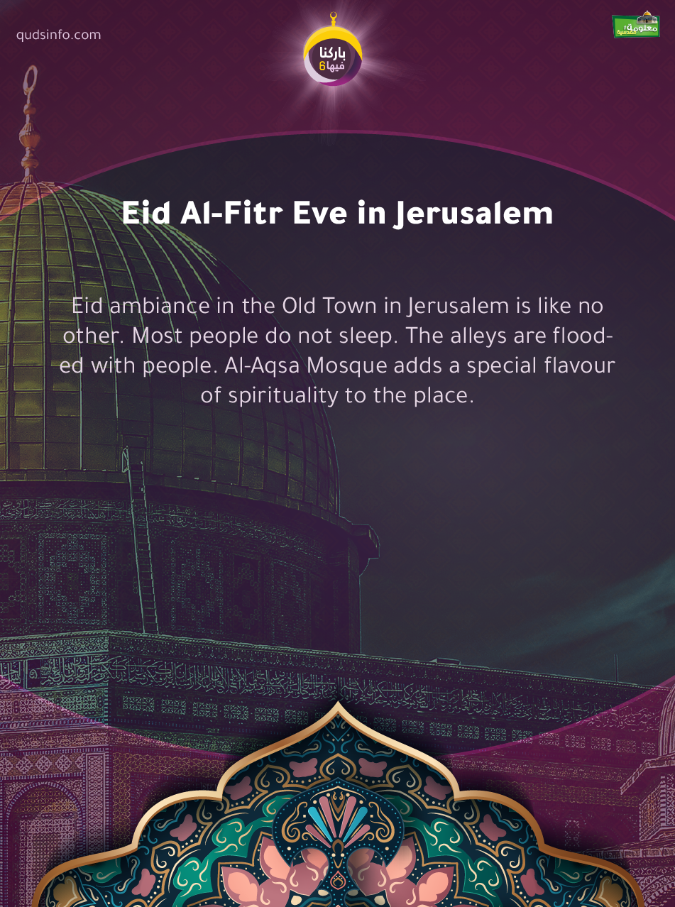 Eid Al-Fitr Eve in Jerusalem