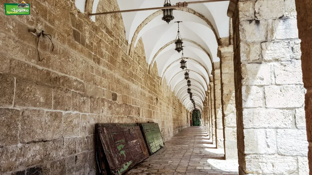 The Western hallway