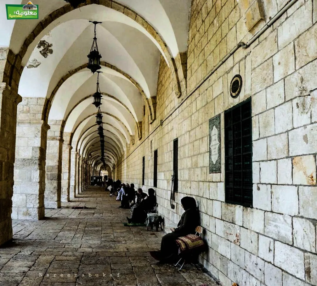 The Western hallway