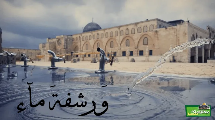 و رشفة ماءٍ لـ الشوق مطهراً ..