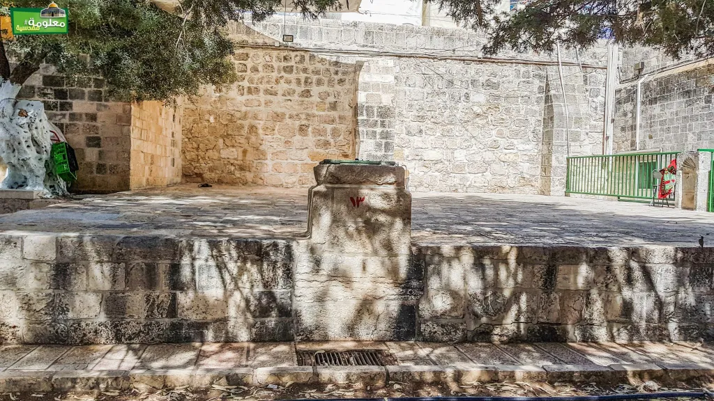 A southern station of the local Zakat Committee terrace