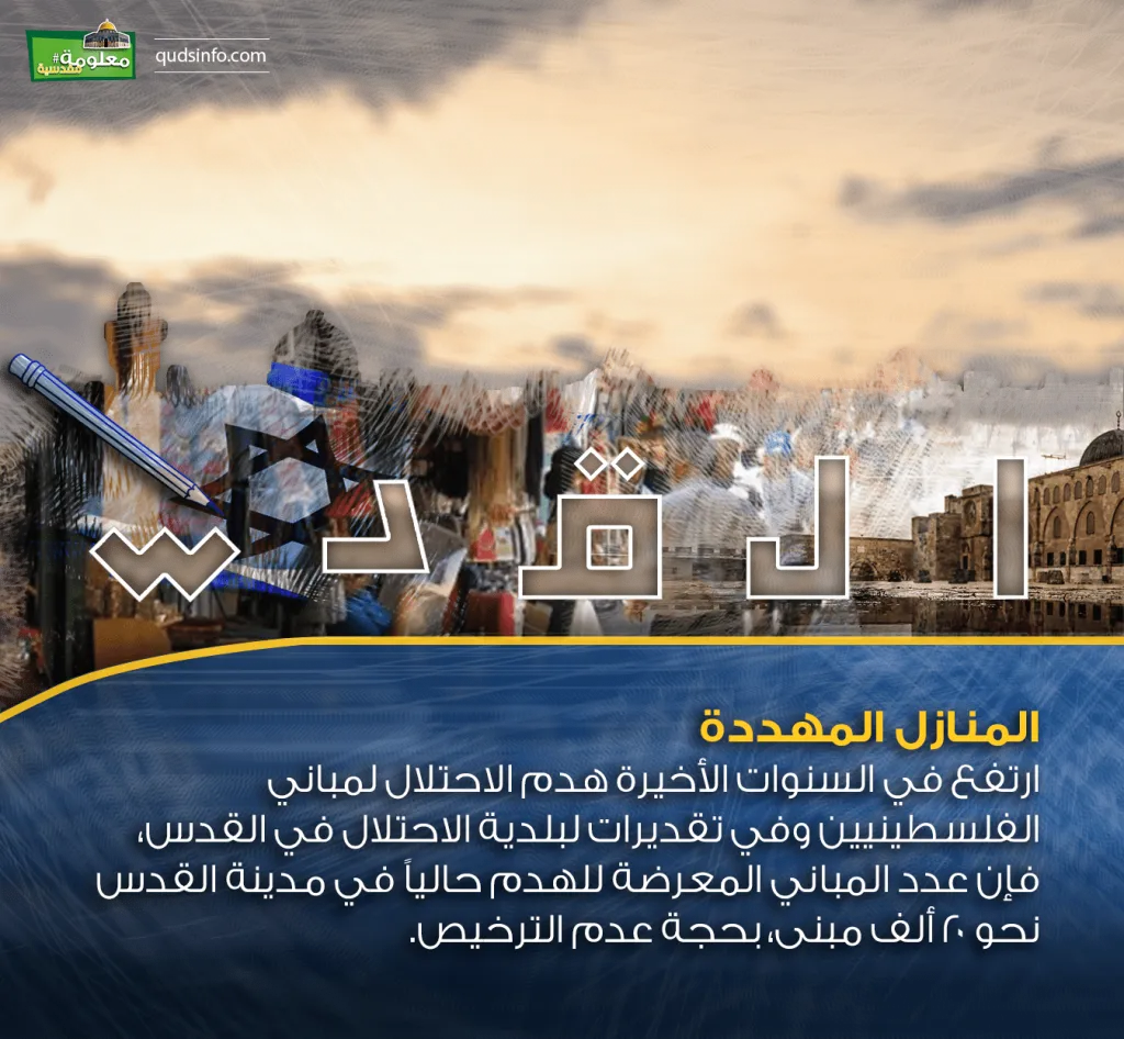 المنازل المهددة