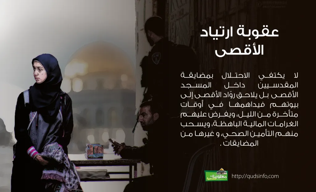 عقوبة ارتياد الأقصى