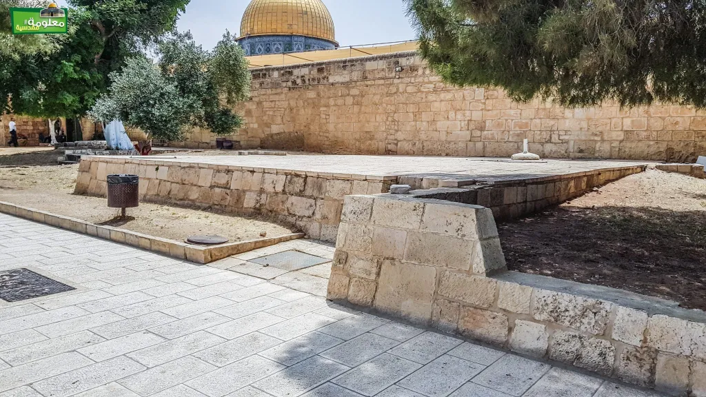 The Northeastern Terrace of Solitude Building (Al-Khalwah Al-Sharqiya)