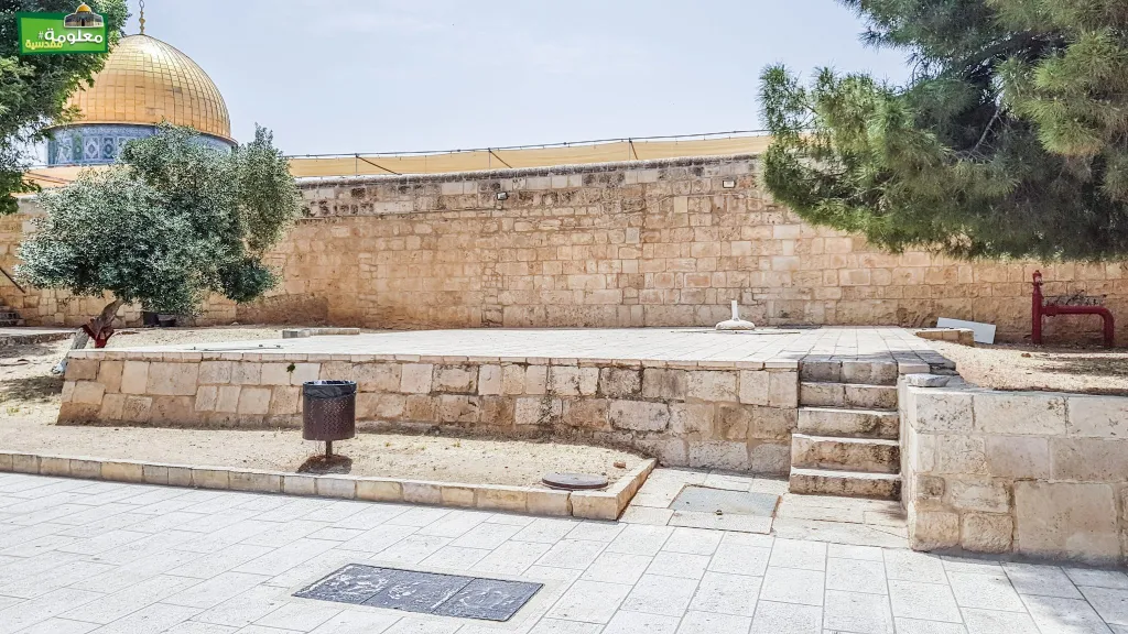 The Northeastern Terrace of Solitude Building (Al-Khalwah Al-Sharqiya)