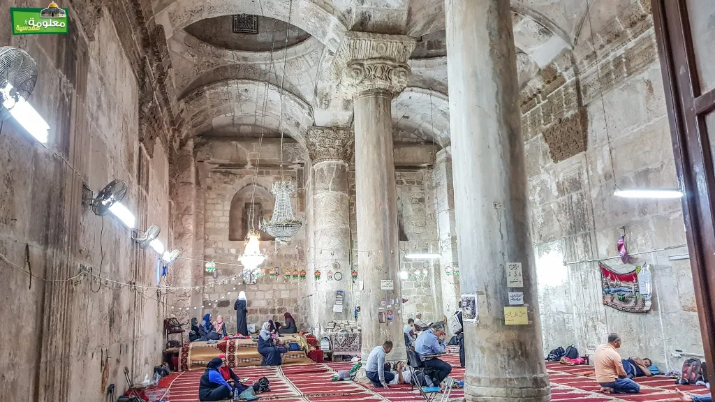 The Prayer hall of Bab Al Rahma