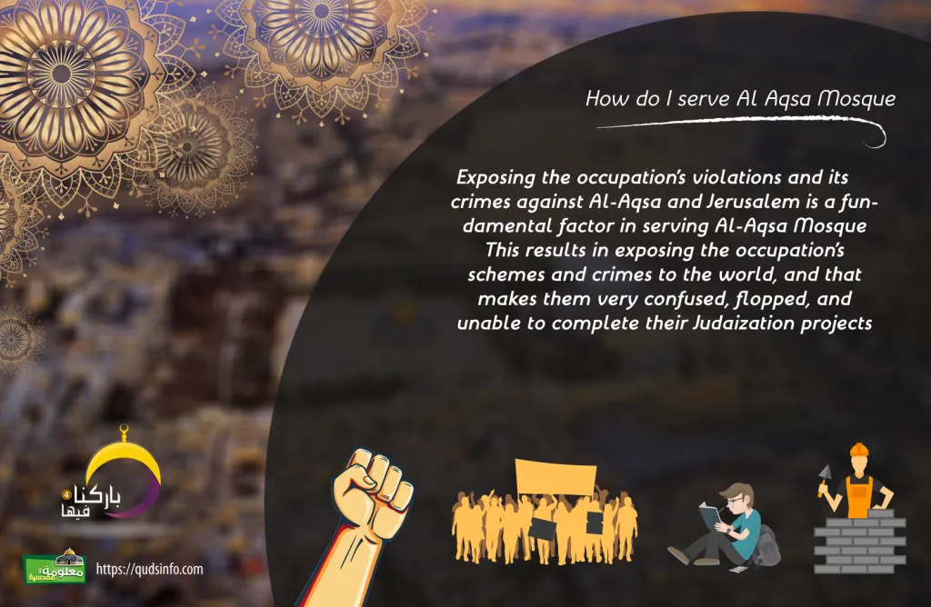 How do I serve Al Aqsa Mosque?