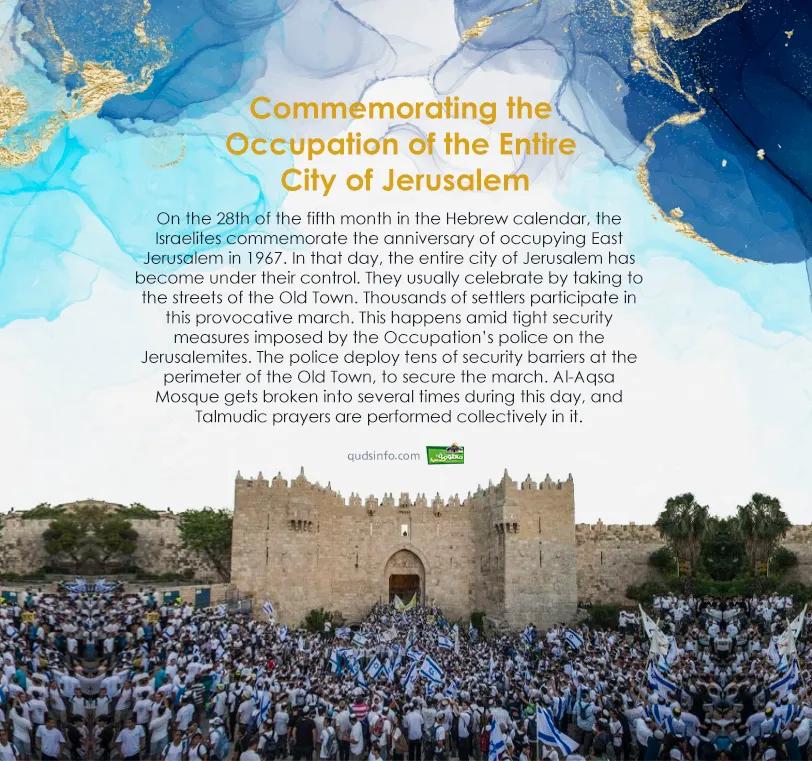 Commemorating the Occupation of the Entire City of Jerusalem