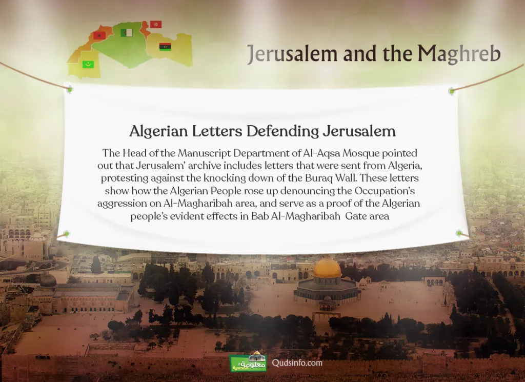 Algerian Letters Defending Jerusalem